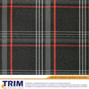 Load image into Gallery viewer, Laminated Tartan Upholstery Fabric TrimSupplies RED 1 METRE 