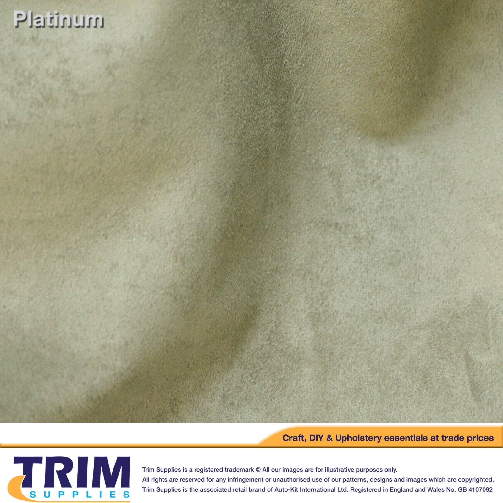 Premium Ultrafine Suedetara Suedette Material - Scrim Foam Backing - £10.00 / Metre