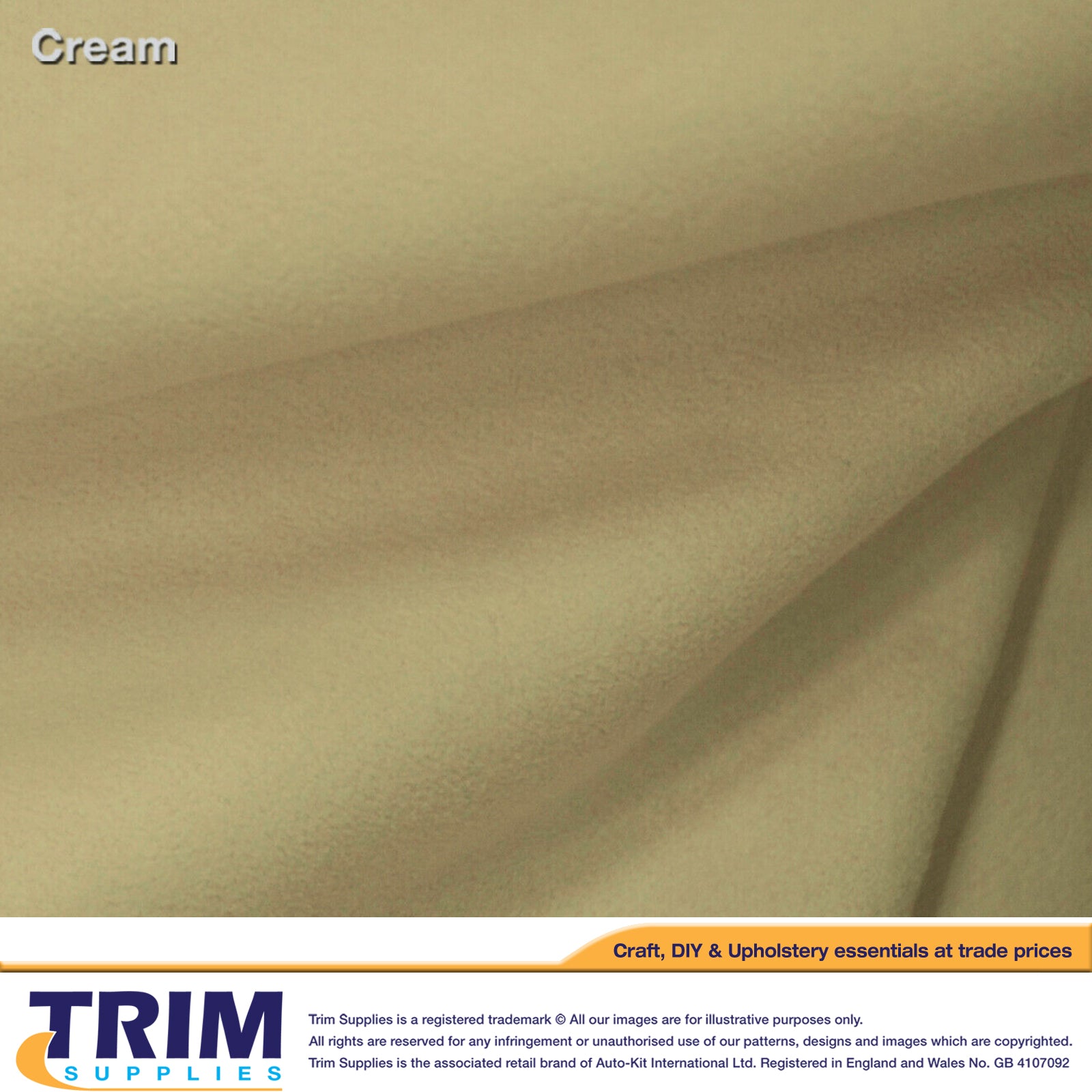 Premium Ultrafine Suedetara Suedette Material - Scrim Foam Backing - £10.00 / Metre