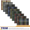 Load image into Gallery viewer, Laminated Tartan Upholstery Fabric TrimSupplies 